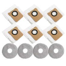 For Mijia Omni 1S B101CN B116 X10+ Accesories for L10s Ultra/S10 Pro Mop Cloth Dust Bag Replacement