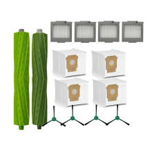 14 Pcs for Max 705 Vac/ 504 Vac Sweeping Machine Accessories Main Side Brush Filter Dust Bags