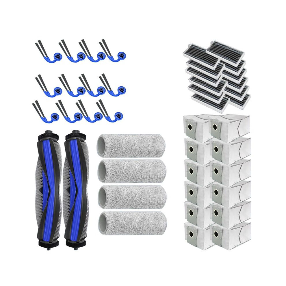 For X9 Pro Omni Spare Parts Main Brush Hepa Filter Roller Mop Dust Bag Accessories Replacement Parts 6031075225603