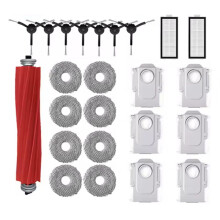 1 Set for Q Revo MaxV/Q Revo S/Q Revo Pro Replacement Parts Main Side Brush Dust Bag Hepa Filter Mop Cloths