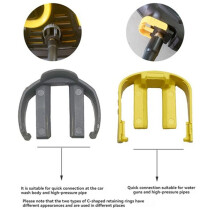 For K3 K5 Series Electric Power Pressure Washers with 6M Water Cleaning Hose and O-Ring Set