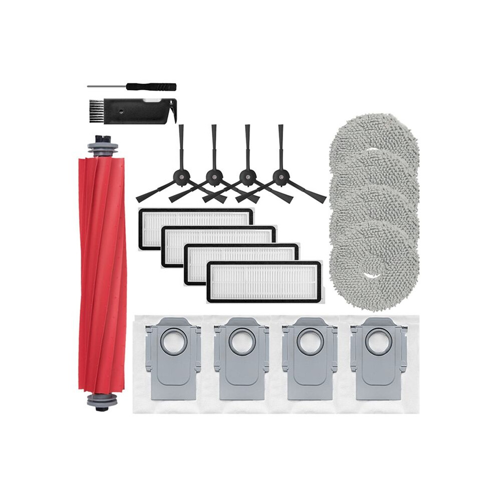 For Qrevo Pro/Qrevo Maxv/Qrevo S/Qrevo Accessories Mops Hepa Filter Main Side Brush Dust Bag Parts 4713601676234