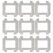 9 Peças de Panos de Janela para Aspirador de Pó Robô para Winbot W2S/ W2S PRO, Acessórios de Panos de Esfregão de Reposição