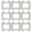 9Pcs Window Rags for  Winbot W2S/ W2S PRO Robot Vacuum Cleaner, Replacement Mop Pad Cloths Accessories 1