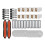 42 Pcs Compatible with  Mijia M40S/OV31CN Sweeping Machine Accessories Main Side Brush Mop Filter Dust Bags 1