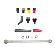 For M12 Steam Engine Adapter Accessories Adapter Connecting Tube Round Brush
