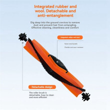 26PCS Compatible with Mijia M40S OV31CN Spare Parts Anti-Entanglement Roller Brush Main Brush Filter Mop Cloth Dust Bag