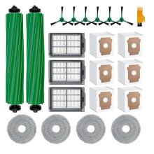 22 Pcs for 505/405 Combo Sweeping Machine Accessories Main Side Brush Mop Filter Dust Bags