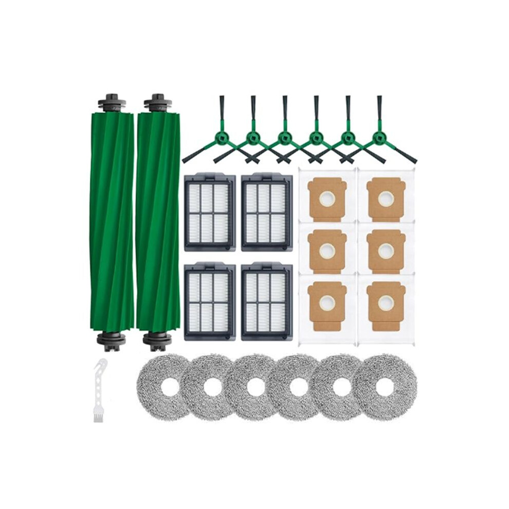 25 Pcs For 505/405 Combo Sweeping Machine Accessories Main Side Brush Mop Filter Dust Bags 6033241069714