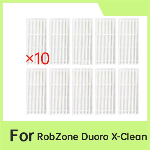 10 PCS Filter for RobZone Duoro X-Clean Vacuum Cleaner Filter Replacement Parts 1