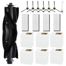 For M2 Pro / M2S Pro Vacuum Cleaner,1 Main Brush,6 Dust Bags,6 Side Brushes,4 Filters,1 Cleaning Tool