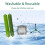 17 Pcs for    504 Vac/Max 705 Vac Sweeping Machine Accessories Main Side Brush Filter Dust Bags 6