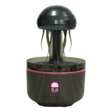 320ML Jellyfish Aromatherapy Diffuser Jellyfish Essential Oil Humidifier Ideal for Office Yoga Bedroom US Plug,C
