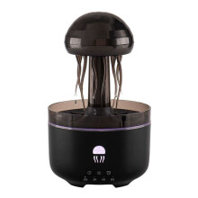 320ML Jellyfish Aromatherapy Diffuser Jellyfish Essential Oil Humidifier Ideal for Yoga Bedroom Office EU Plug,C