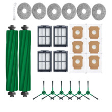 For 405 Combo / 505 Combo Vacuum Cleaner Roller Side Brush Mop Pad Filter Dust Bag