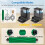 For    405 Combo /  505 Combo Vacuum Cleaner Roller Side Brush Mop Pad Filter Dust Bag 5