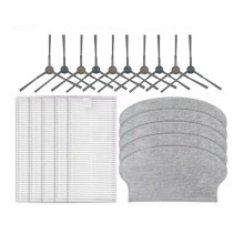 20PCS for Midea M6 / NER600 Vacuum Side Brush Hepa Filter Mop Cloth Replacement Parts