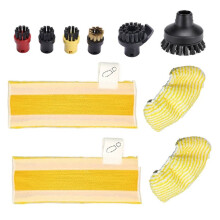 10PCS Steam Brush Nozzle Floor Cloth for SC1 SC2 SC3 SC4 SC5 Steam Vacuum Cleaner Replacement Parts