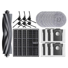For MOVA P50 Pro Ultra / P50 Ultra Robot Vacuum Cleaner Main Side Brush HEPA Filter Mop Cloth Dust Bag Accessories Parts