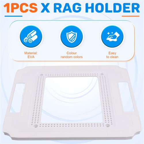 For  W2/W2 OMNI Window Cleaning Robot Replacement Rag Holder Accessories 1