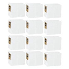12Pcs Vacuum Dust Bags for M2 Pro/ M2S Pro Robot Vacuum Cleaner, Replacement Bag Attachment Kit