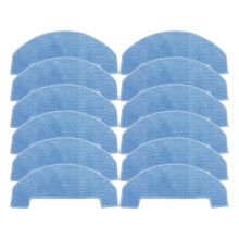12PCS Mop Cloths for Ultenic T20 Pro Replacement Parts Clean Hygienic Floors Tool Home Clean Tool