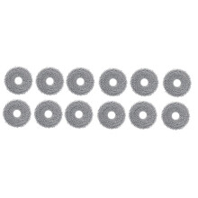 12 PCS Cleaning Rag for Qrevo 5AE / Qrevo C / Qrevo C Pro / Qrevo Curv 2 Pro Robot Vacuum