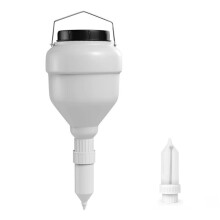 5.5L Round Bottle&Dispenser Nozzles Large Diameter Sauce Squeeze Bottle Hanging Condiment Squeeze Bottle