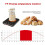 Sourdough  Warmer, Sourdough Warming Mat with 70-100F Precise Thermostat, 12H Timer with Memory Function US Plug 7