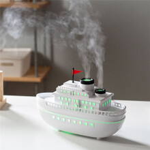 Dual Sprays Aromatherapy Machine Cruise Ship Humidifier Desktop Air Purifie with 2H/4H Timer for Home Office 300ML