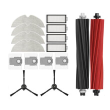 16 Pcs for Q5 Pro, Q5 Pro+, Q5 Max+, Q5 DuoRoller+ Vacuum Cleaner Main Side Brush Mop Filter Dust Bags