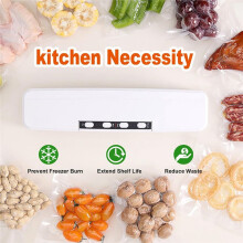 Macchina per Sottovuoto Sigillatrice Sottovuoto per Alimenti Sigillatrice Automatica per Alimenti Secchi/Umidi A Mani Libere Sistema di Vuoto Esterno