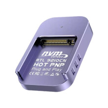 M.2 SSD Reader NVME to USB-C PCIe SSD USB3.2 Gen2 10Gbps Solid Disk Adapter with Write Protection