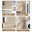 Support Magnétique pour Télécommande de Télévision, Climatiseur, Rangement Mural, 3 Pièces. 3