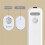 Support Magnétique pour Télécommande de Télévision, Climatiseur, Rangement Mural, 3 Pièces. 3