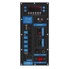High Power DSP Amplifier Board 8-18 Inch Trolley Speaker Outdoor Audio Amp Module Mono Stereo Amp EU PLUG