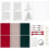 Merry Christmas KitSashiko Thread, Water Soluble Patterns Embroidery Kit for Beginners, Thimble Fabric, Hand Quilting 1