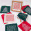 Merry Christmas KitSashiko Thread, Water Soluble Patterns Embroidery Kit for Beginners, Thimble Fabric, Hand Quilting 3