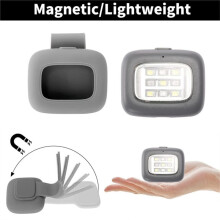 Magnetic USB Charging Running Lamp Outdoor Headlamp Mountaineering Fun Run Lamp