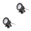 2Pièces LED Noir 36 Leds Submersible Pour 5