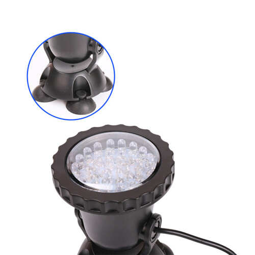 2Pièces LED Noir 36 Leds Submersible Pour 2
