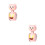 2Pièces Jouet Rose ABS Pour Enfant 8