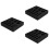 3Pièces Moldes Graphite Pour Métaux Aluminium Laiton 8