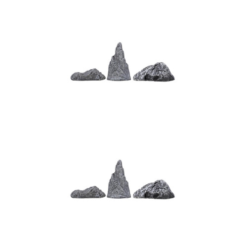 6Pièces Pierres Artificielles Aquarium 2