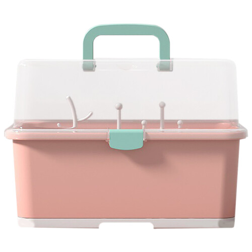Boîte Rangement Rose Organisateur Bébé
