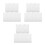 21Pièces Pochoir Mesure Taille Enfant Polyvalent Durable Précis 9