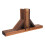 4Pièces Accessoire Support Clôture Bois Marron Pour Jardin Balcon 2