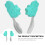 Couverts Bébé Silicone Vert Résistant 6