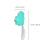 Couverts Bébé Silicone Vert Résistant 2