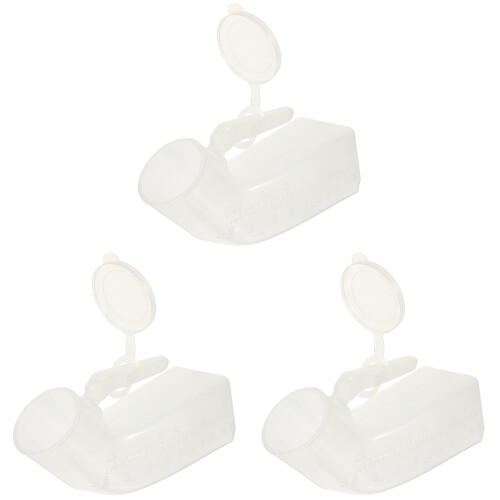 6Pièces Urinal Patient Capacité Facile Nettoyage 1